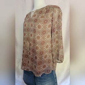 St. John's Bay Peasant Blouse